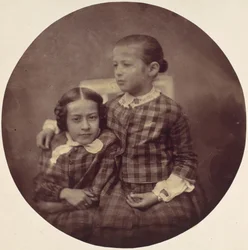 Hermine et Marie Antoine, 1850s-60s