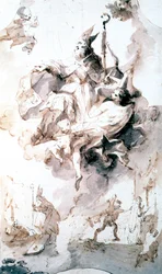 Gloire couronnante de Saint Stanislas, vers 1744-1796