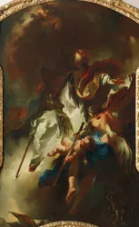 Saint Narcisse en gloire, vers 1754