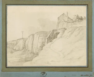 Maison au-dessus des falaises (pont)