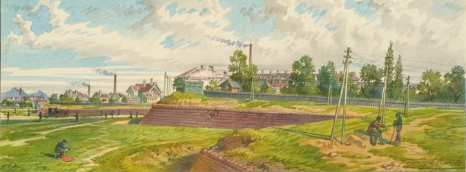 La ligne de Lerchenfeld à Vienne