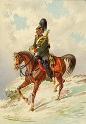 Soldat à cheval