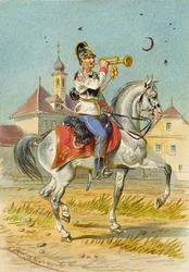 Soldat à cheval