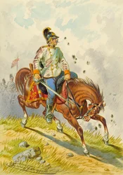 Soldat à cheval