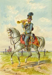 Soldat à cheval