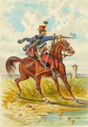 Soldat à cheval