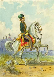 Soldat à cheval