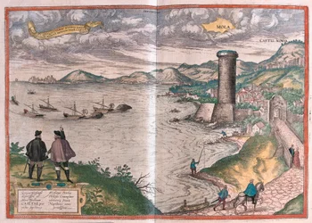 Gaeta ou Gaete, Italie (gravure)