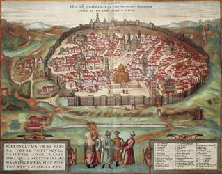 Carte de Jérusalem