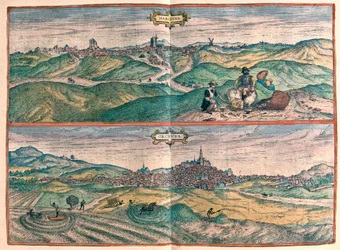 Marchena - Osuna, Catalogne, Espagne (gravure)