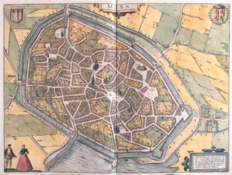 Mons, Belgique (gravure)