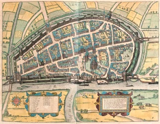 Neuss, Allemagne (gravure)