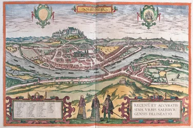 Salzbourg, Autriche (gravure)