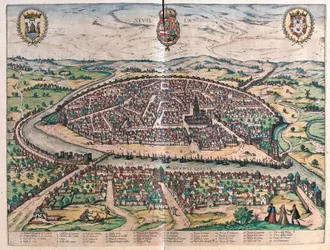 Séville, Espagne (gravure)