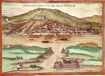 Vue de Sibenik