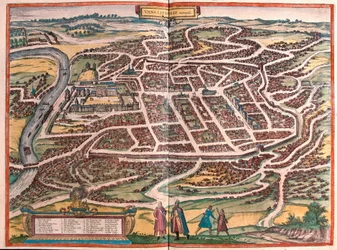 Vilnius, Lituanie (gravure)