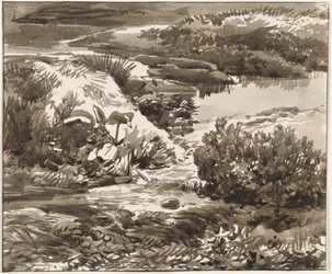 Coin de Prairie avec un Ruisseau