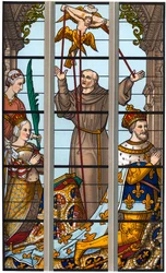 François Ier et Éléonore à leurs dévotions, 1515-1547, 1870