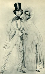 Paul et Amalie Taglioni