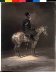 Cosaque à cheval