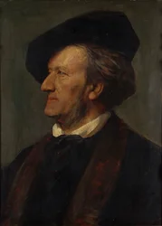 Portrait du compositeur Richard Wagner