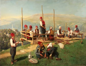 Café turc à Sarajevo