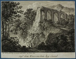 Vue du Weissenstein Près de Cassel