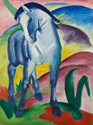 Cheval bleu I