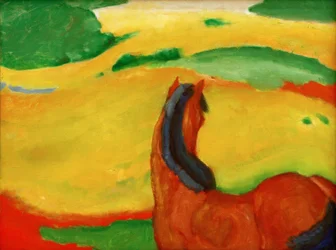 Cheval dans le paysage
