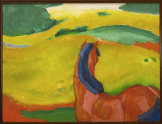 Petite composition III (huile sur toile)