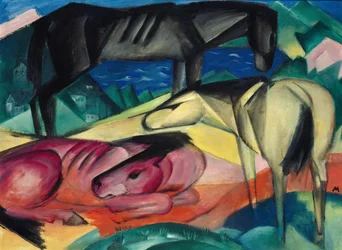Trois chevaux II, 1913