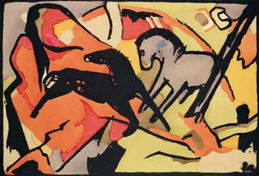 Deux chevaux, 1911-12