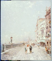 Le Molo, Venise, vue vers l