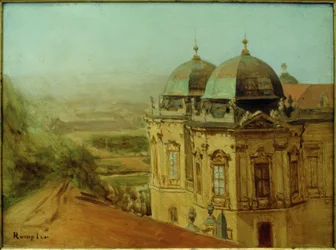 Le Belvédère supérieur à Vienne