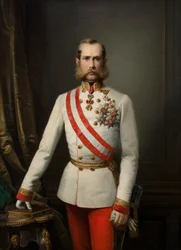 Allemand : Bildnis des Franz Joseph I Portrait de Franz Joseph I