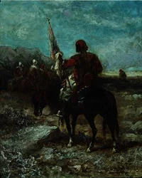 Un cavalier arabe
