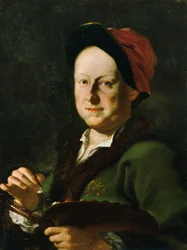 Le peintre de batailles August Querfurt
