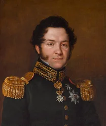 Portrait de Jean-Noé-Godefroy de Polier-Vernand 1782-1833