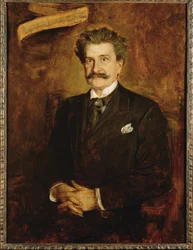 Johann Strauss son ... (peinture sur toile)