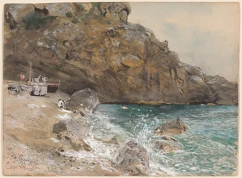 Plage de Marina Piccola, Capri