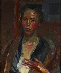 La peintre suédoise Ella Wanner