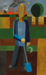 Le jardinier, vers 1929-1930