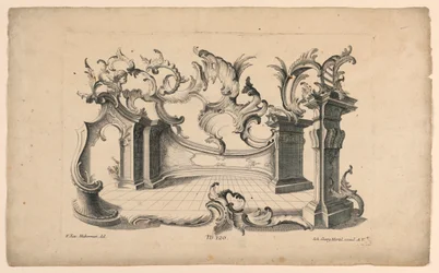 Motifs rocaille et dados, de l