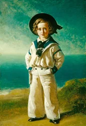 Roi Édouard VII 1841-1910, quand Albert Édouard, Prince de Galles, 1846