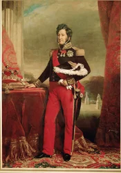 Le roi Louis Philippe en uniforme de lieutenant-général