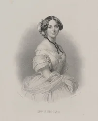 Portrait de la chanteuse d