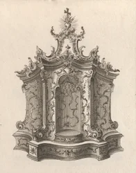 Conception pour un tabernacle, Planche 1 de la série 