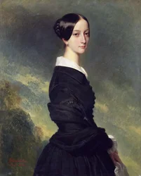 Portrait de la princesse Francisca du Brésil 1824-1898, 1844