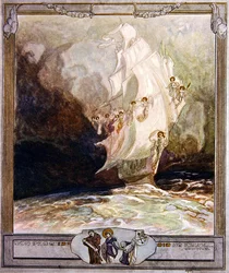 Illustration de la Divine Comédie de Dante, Paradis, Chant XXVII