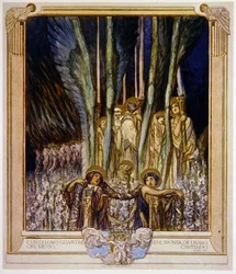 Illustration de la Divine Comédie de Dante, Purgatoire, Chant XXX: 10